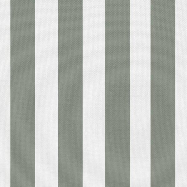 Gartenkissen 2 Stk. Streifenmuster 45 x 45 cm Grau – Bild 4