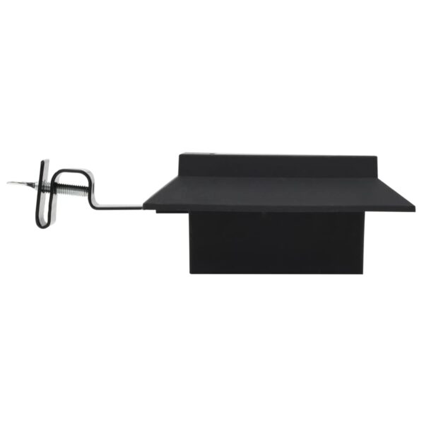 Outdoor Solarleuchten 6 Stück LED Quadratisch 12 cm Schwarz – Bild 4