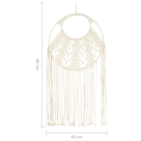 Makramee Wandbehang 40x80 cm Baumwolle – Bild 6