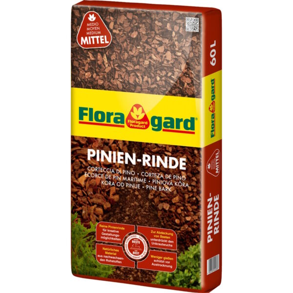 CB24 Floragard Pinienrinde mittel 15-25 mm - 60 L